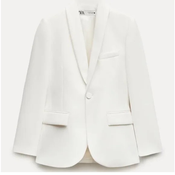 Zara white Blazer - Picture 4 of 5